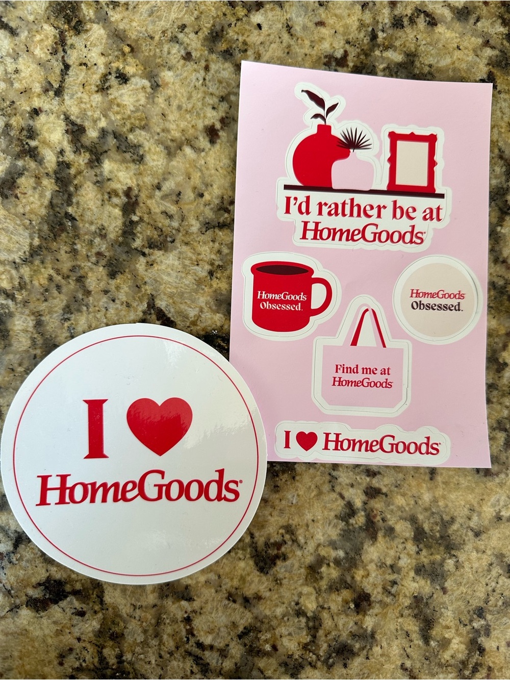 HomeGoods Stickers